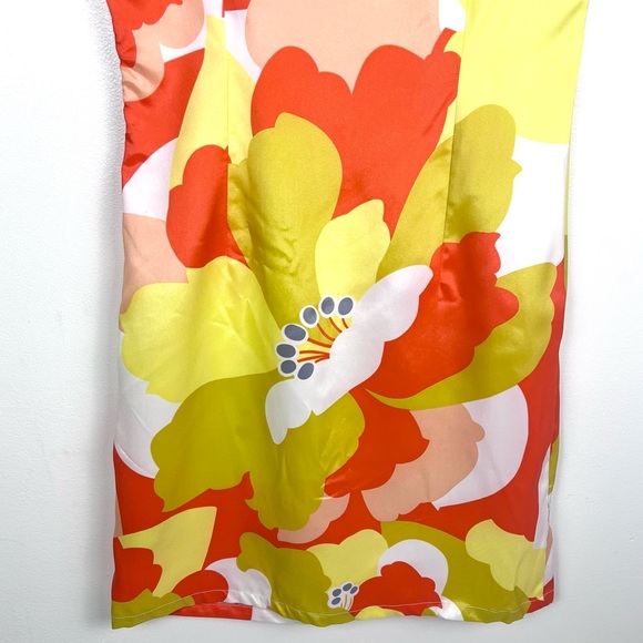 BCBG Max Sport Mod Sunshine Floral Print Sheath Shift Dress - Picture 12 of 15